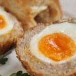 Scotch Eggs ~ Deep-Fried, Sausage-Covered Hard Boiled Eggs
