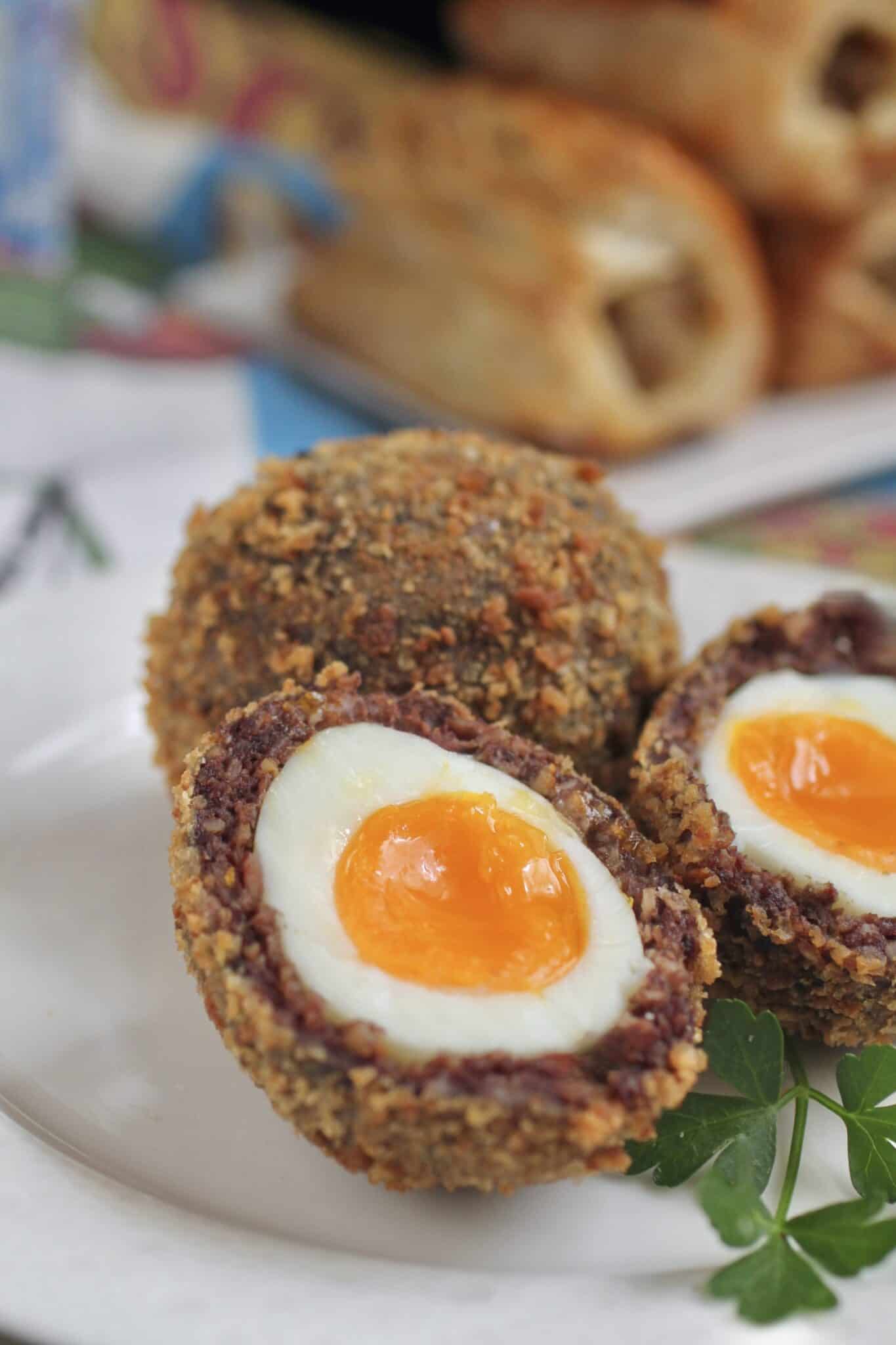 Black Pudding Scotch Eggs Christina's Cucina