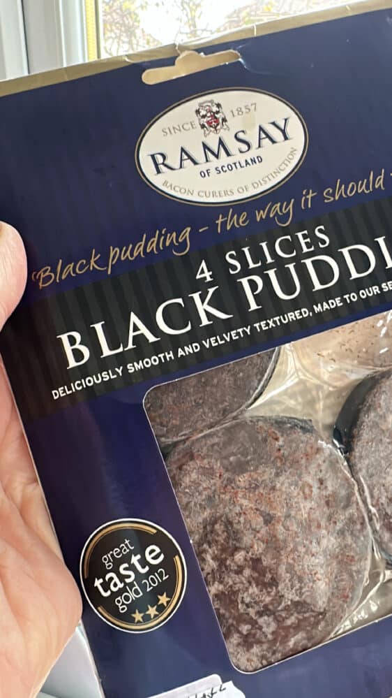Ramsay's black pudding