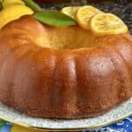 Meyer lemon cake social