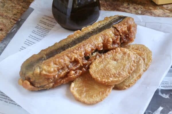 deep fried black pudding