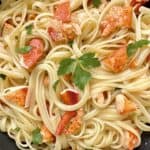 lobster pasta with fettuccine