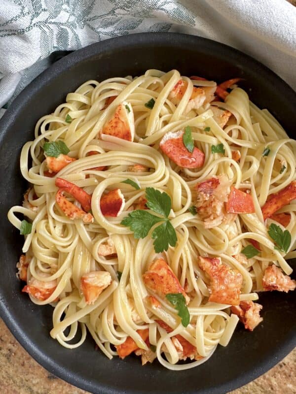 lobster pasta with fettuccine