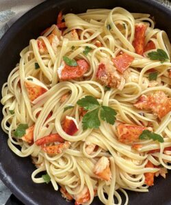 lobster pasta with fettuccine