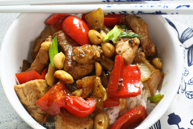 szechuan pork stir fry for healthy meals on a budget