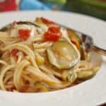 Spaghetti with Zucchini (Spaghetti con Zucchine) Pasta Recipe
