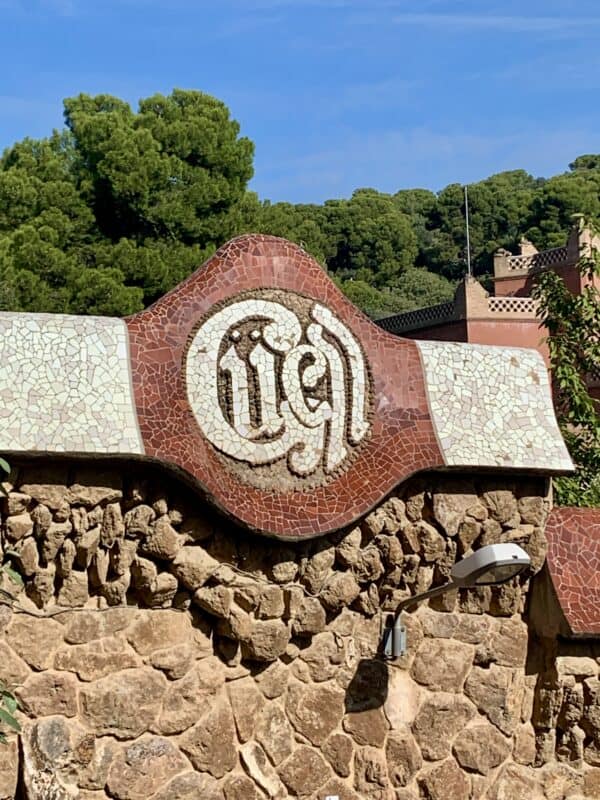 Parc Guell entrance