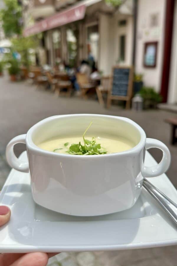 asparagus soup in Besigheim