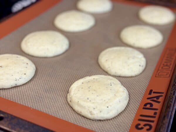 taylor swift chai cookies on tray