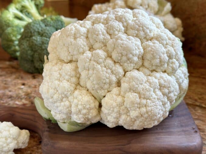 head of cauliflower 