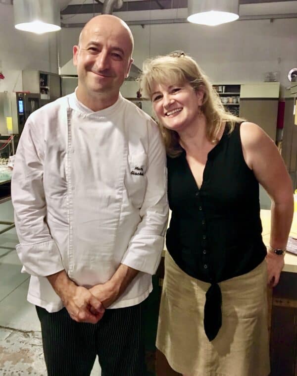 Christina Conte and Chef Marco Giachello
