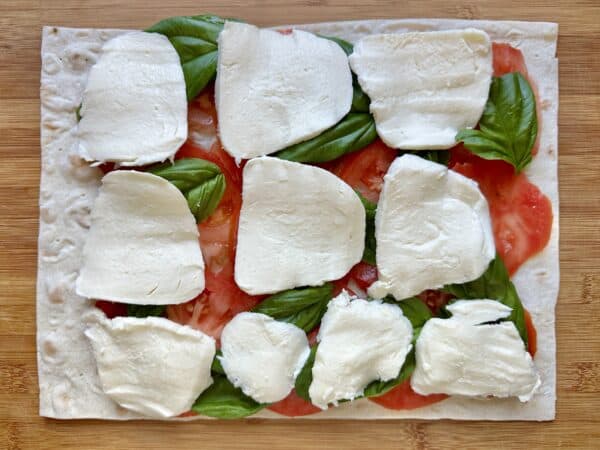 mozzarella on Caprese