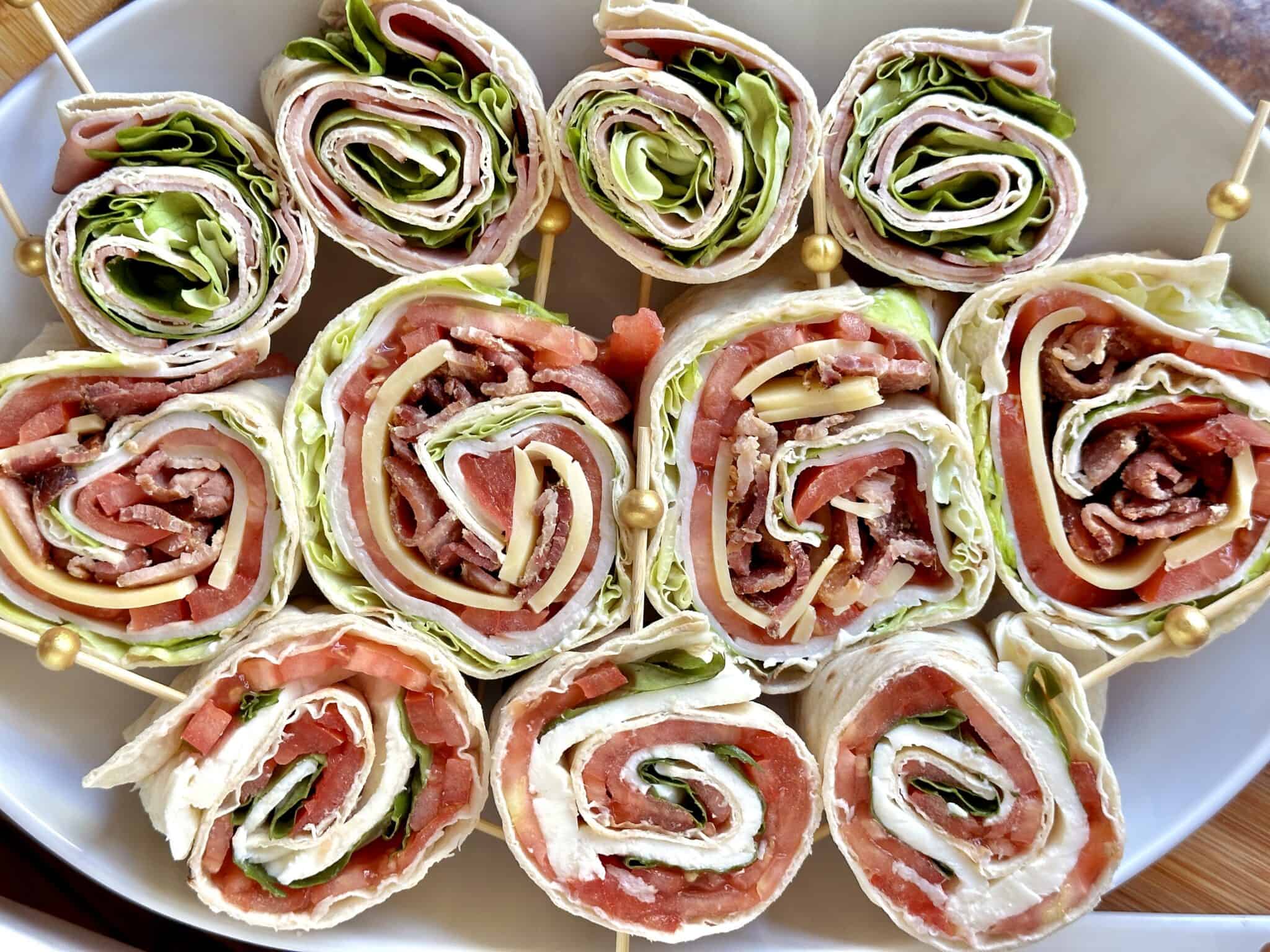 Pinwheel Sandwiches (How to Make the Best Pinwheels) - Authentic ...