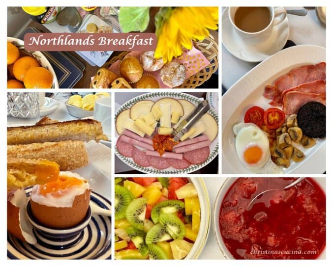 Northlands breakfast collage