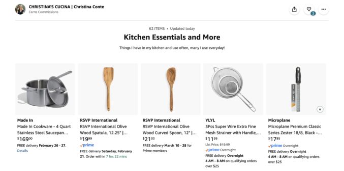 Amazon essentials