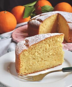orange olive oil cake hero