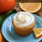 Orange cupcake