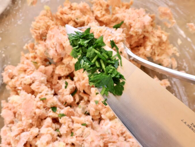 adding parsley