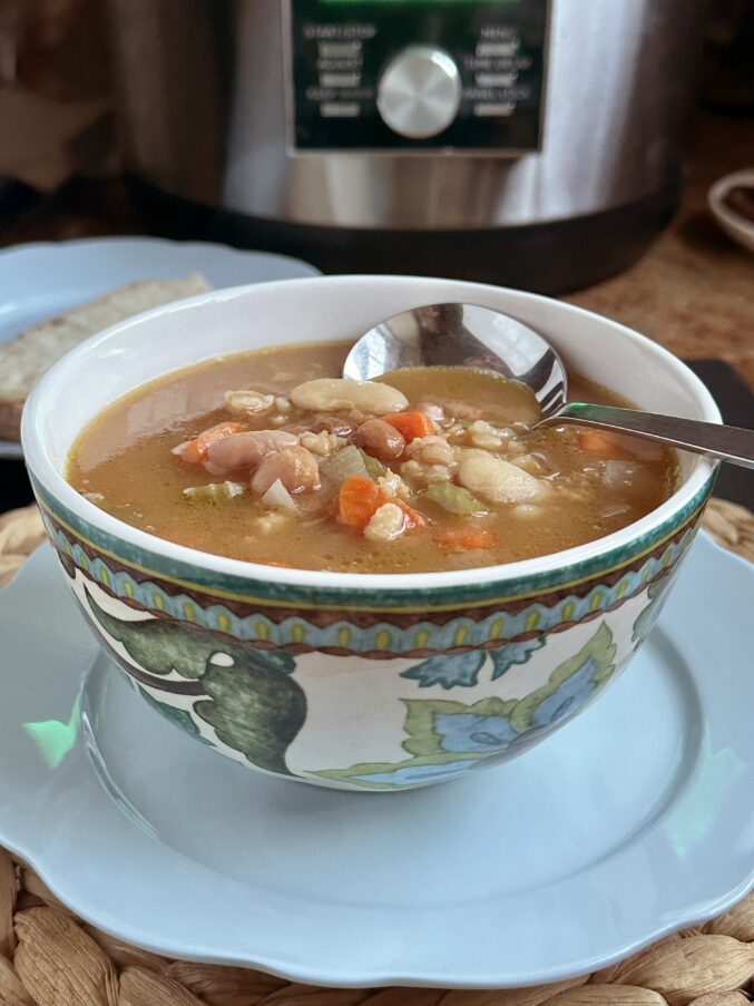 15 bean soup crockpot