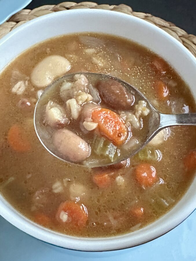 15 bean soup crockpot