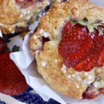 strawberry muffin social media image