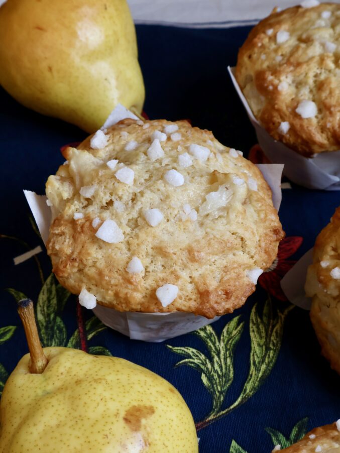 pear muffins hero