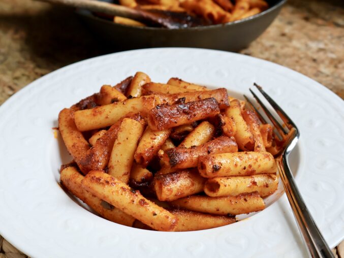 reheated pasta