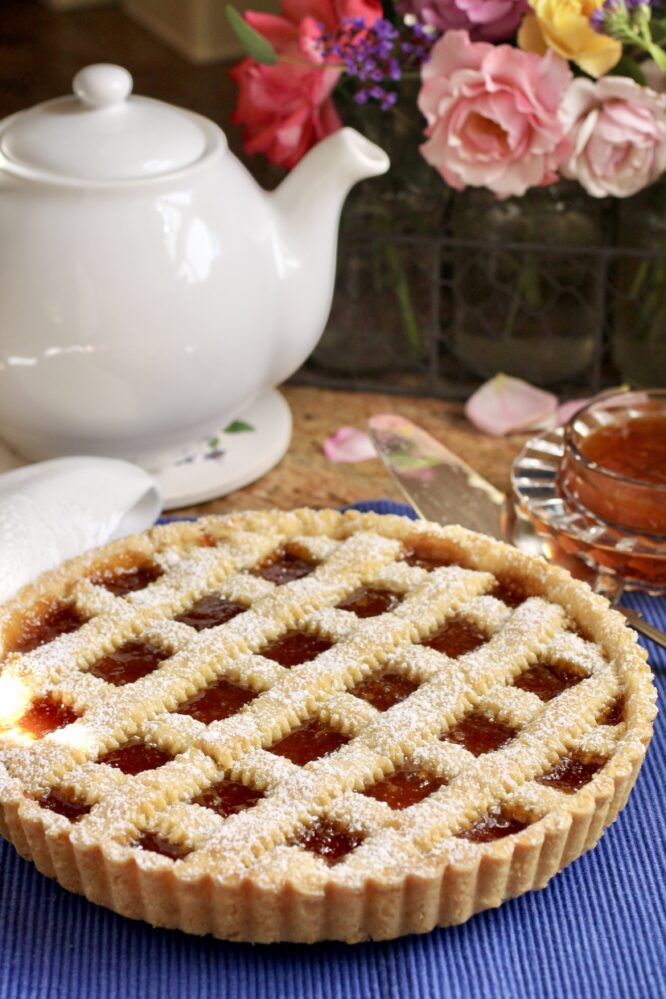 crostata di albicocca