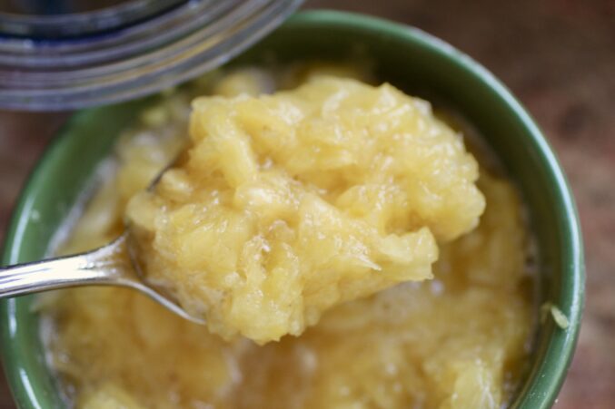 pureed pineapple