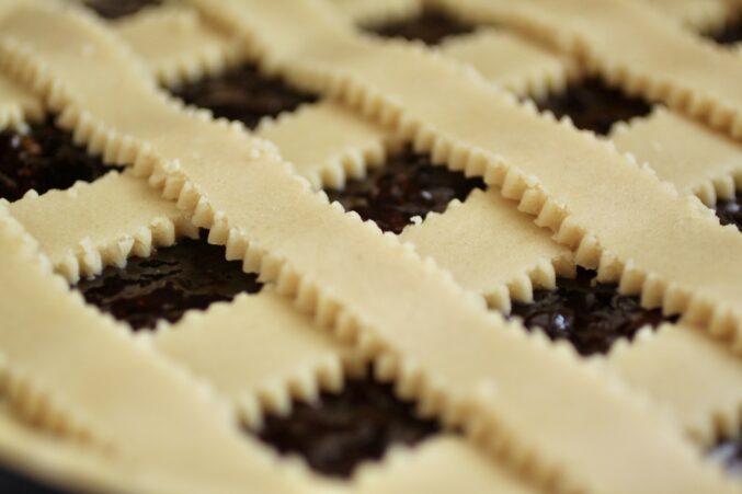 unbaked crostata