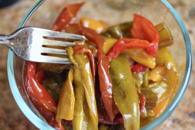 fried peppers
