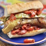 sausage and pepper sandwich