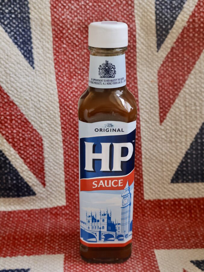 bottle of HP Sauce