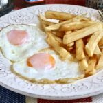 egg and chips
