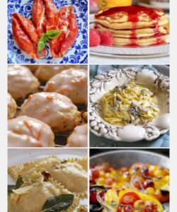 ricotta recipes collage