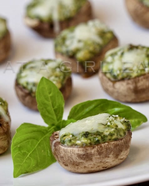 spinach stuffed mushrooms