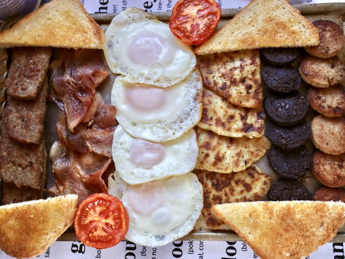 full Scottish breakfast