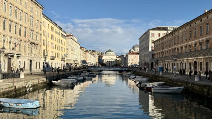 Trieste Grand Canal