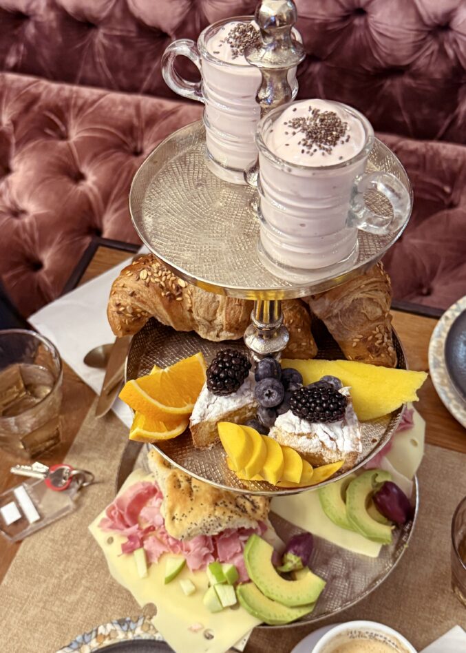 breakfast at resort in Le Marche