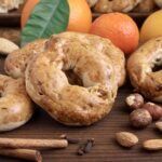 Italian Christmas cookies with citrus, spices and nuts