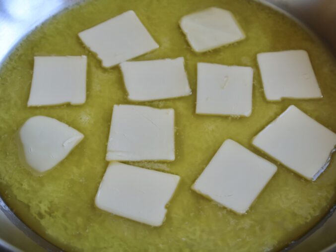 melting butter