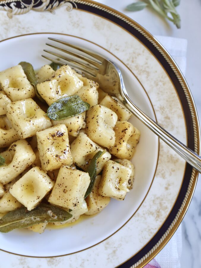 bowl of ricotta gnocchi