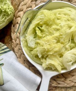 boiled cabbage