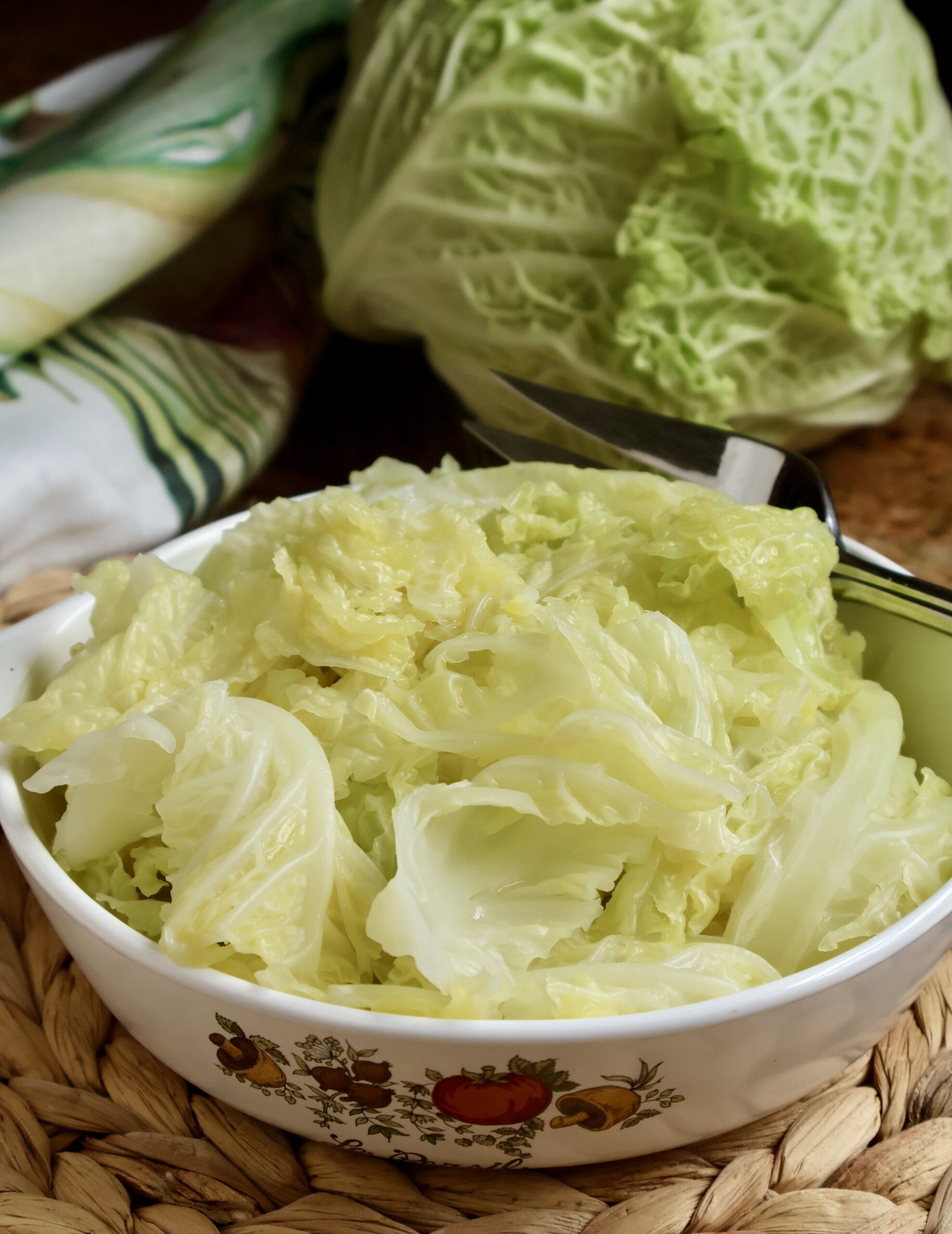 Boiled cabbage