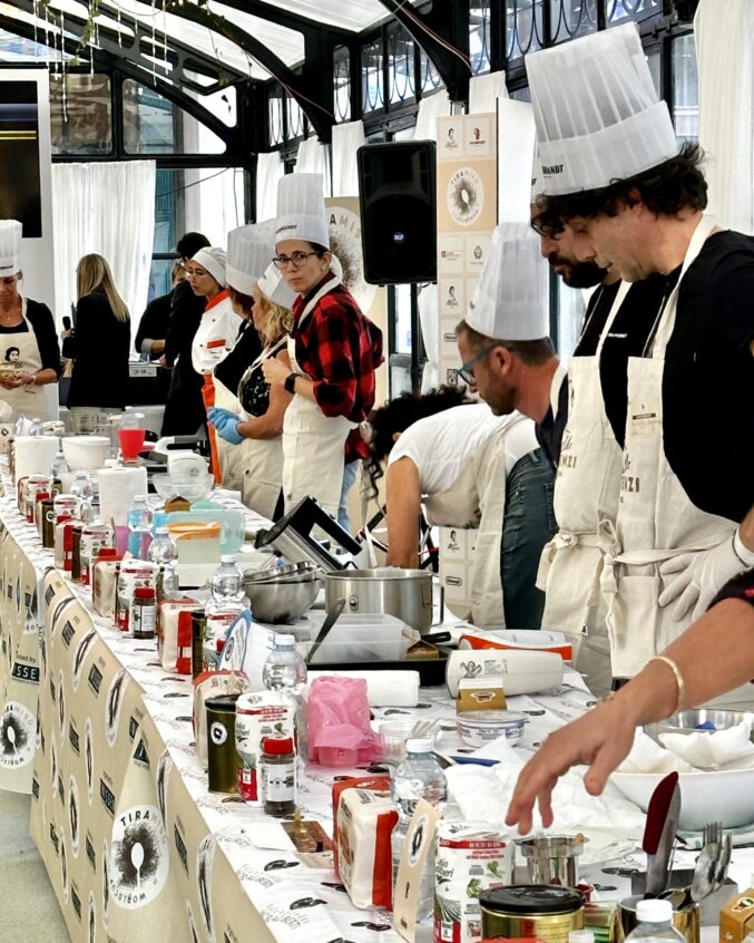 competitors at the Tiramisu World Cup