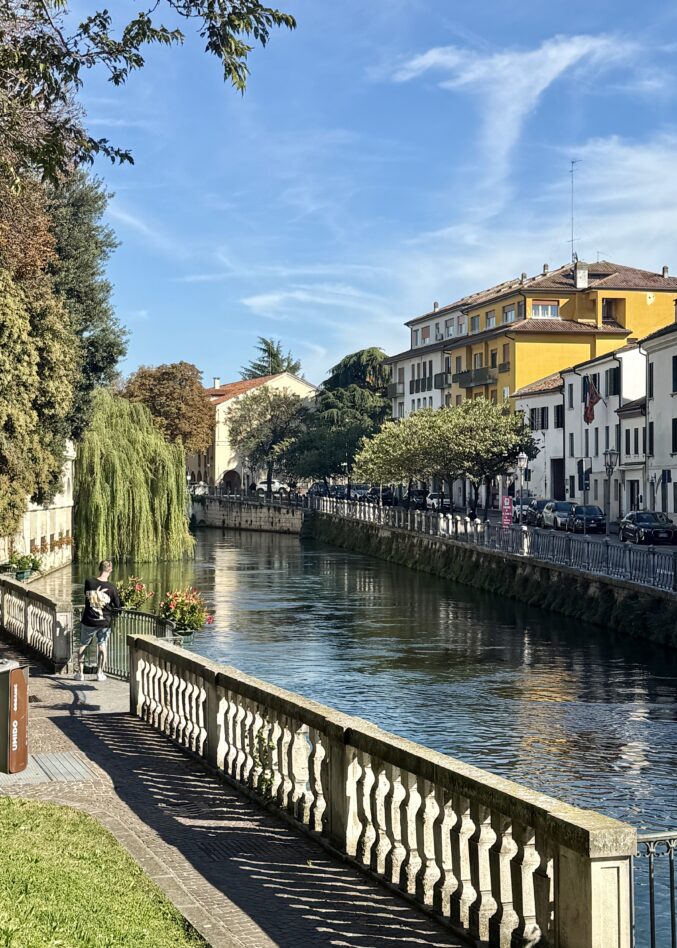 Sile River in Treviso