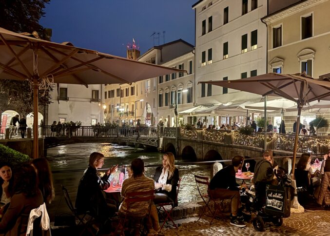 Treviso at night