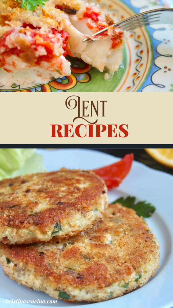 lent recipes pin