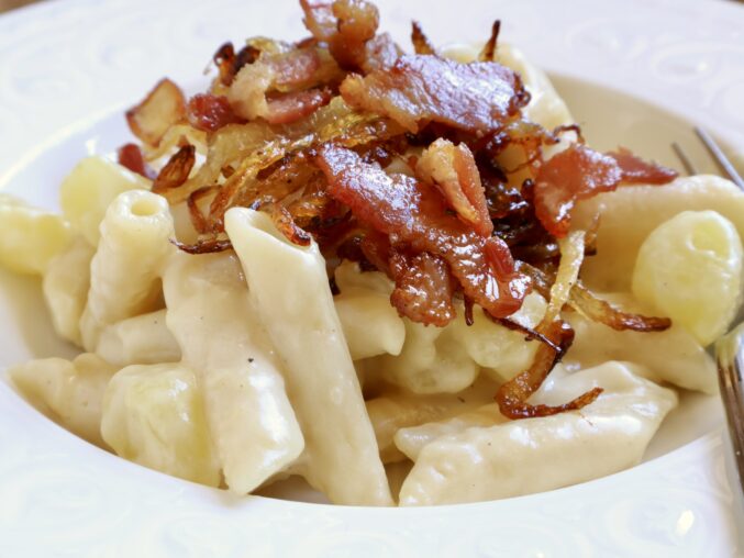 swiss mac and cheese