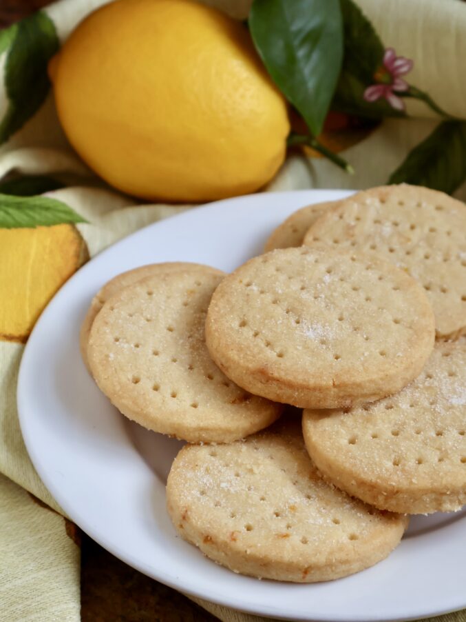 lemon shortbread
